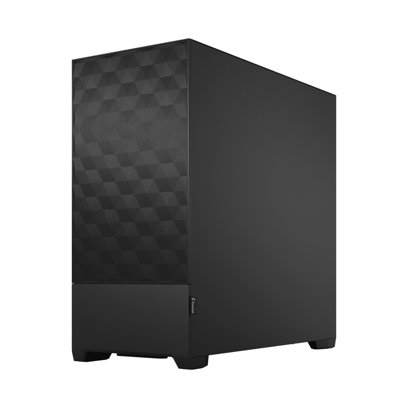 Корпус ПК без блока Case Fractal Design Pop Air Solid, Midi-Tower, 3x120mm, 2xUSB-A 3.2 ATX, mATX, mITX Black, фото 2