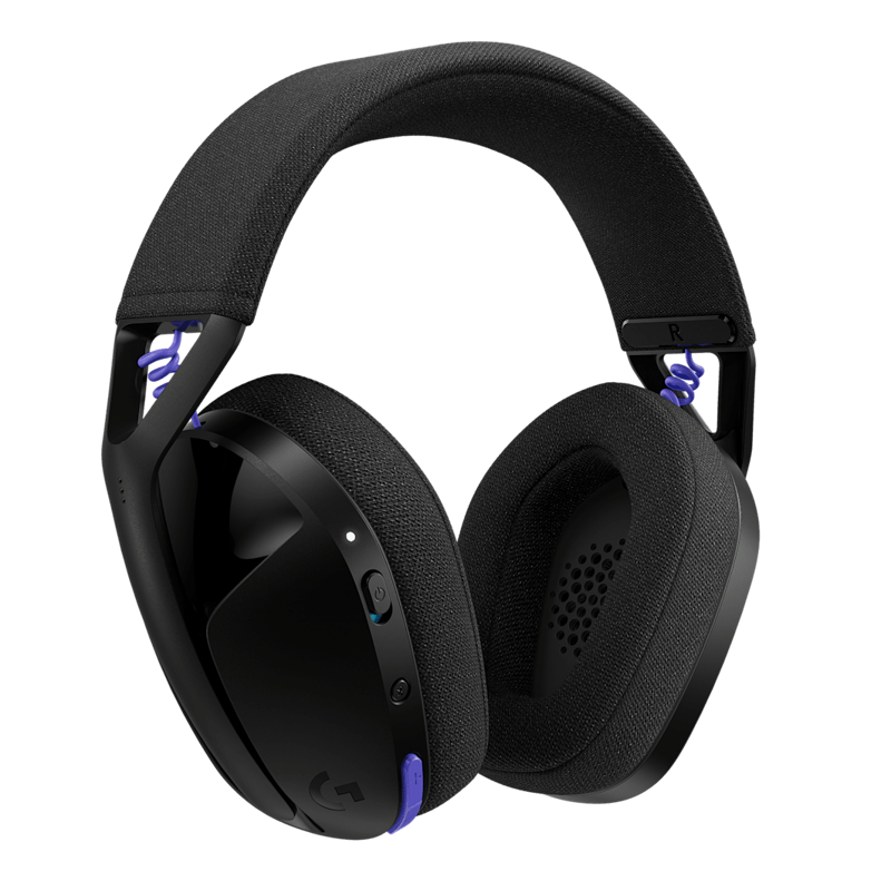 Гарнитура Logitech G321 LIGHTSPEED, радиоканал, Bluetooth 5.2, полноразмерные, чёрный, микрофон поворотный, фото 3