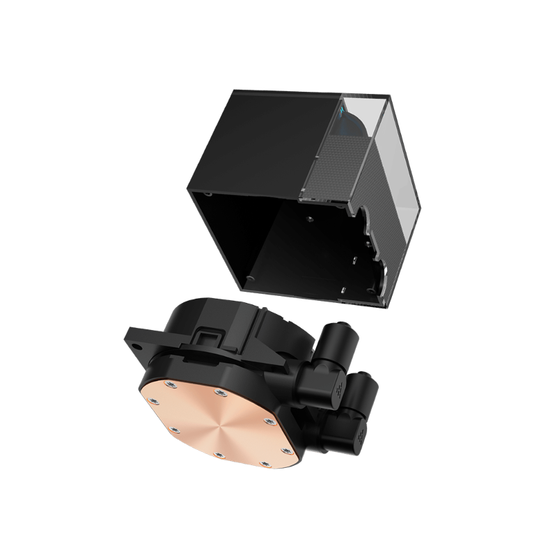Система жидкостного охлаждения PcCooler DS360 ARGB Display BK, вентилятор 120 мм, шум 39.8 дБА, AM5, фото 6