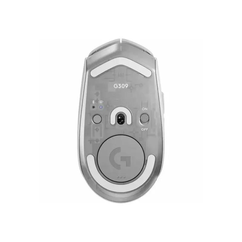 Мышь Logitech G309 Lightspeed, Bluetooth, радиоканал, 25600 dpi, белый, фото 9