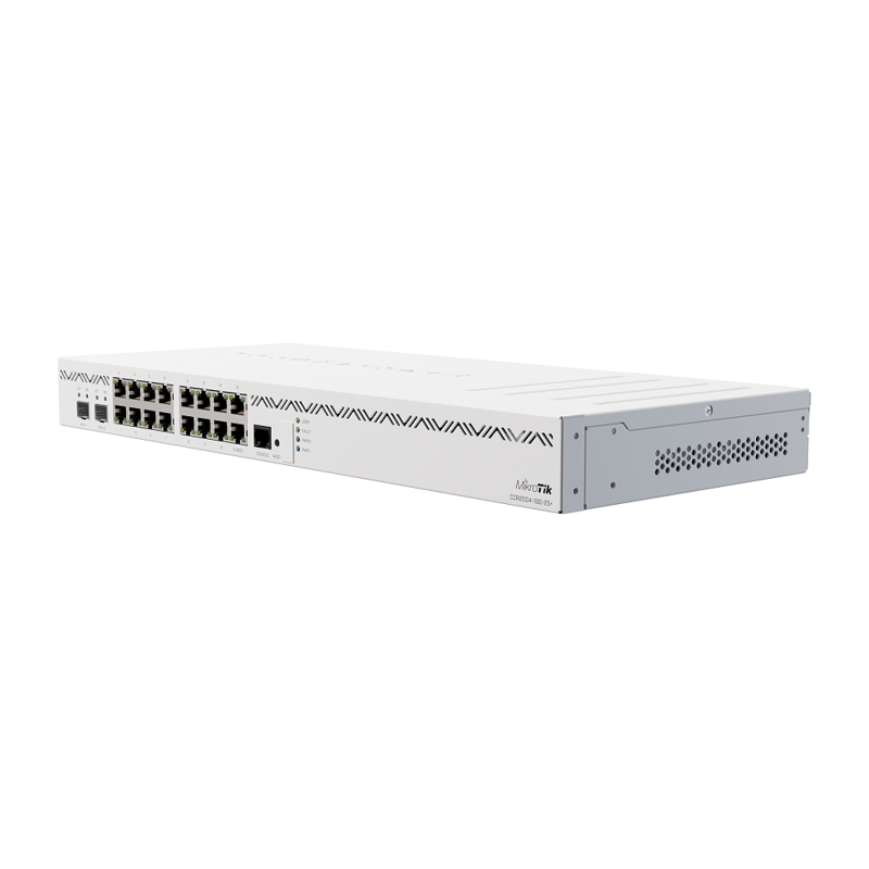 Маршрутизатор MikroTik CCR2004-16G-2S+, 16 портов 1 Гбит/с, 2 порта SFP+ 10 Гбит/с, активное охлаждение, фото 2