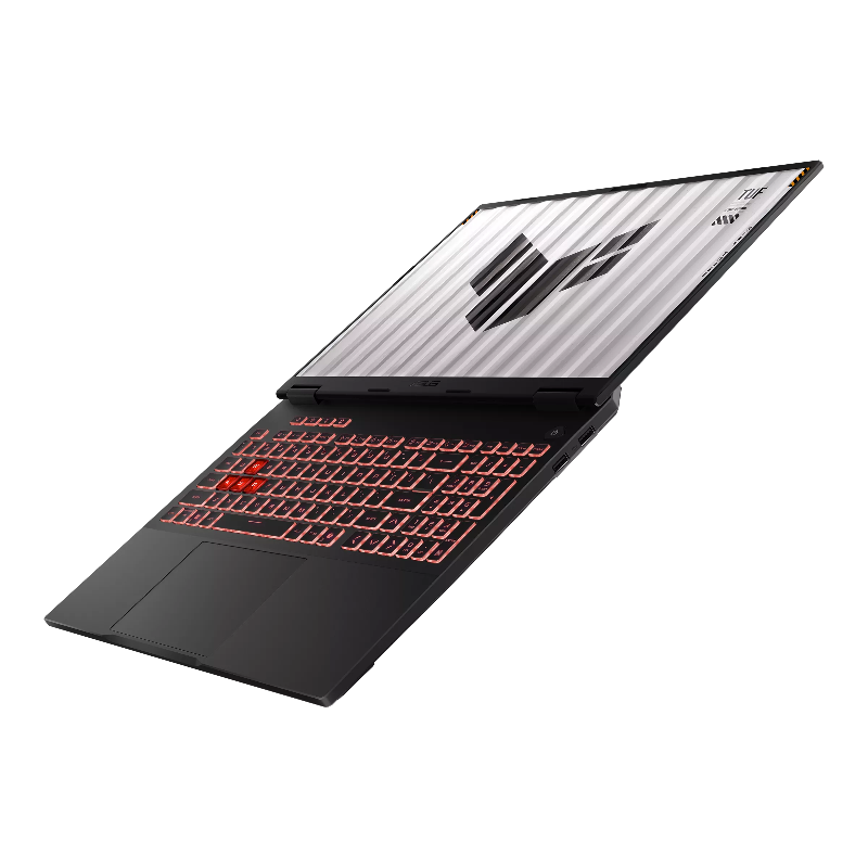 Ноутбук ASUS TUF A16 FA608PP-RV043 16"(1920x1200 (матовый, 165Hz) IPS)/AMD Ryzen R9 8940HX(2.4Ghz)/16384Mb/512PCISSDGb/noDVD/Ext:nVidia GeForce RTX 5070(8192Mb)/Cam/BT/WiFi/90WHr/war 1y/2.2kg/Jaeger Gray/DOS, фото 3
