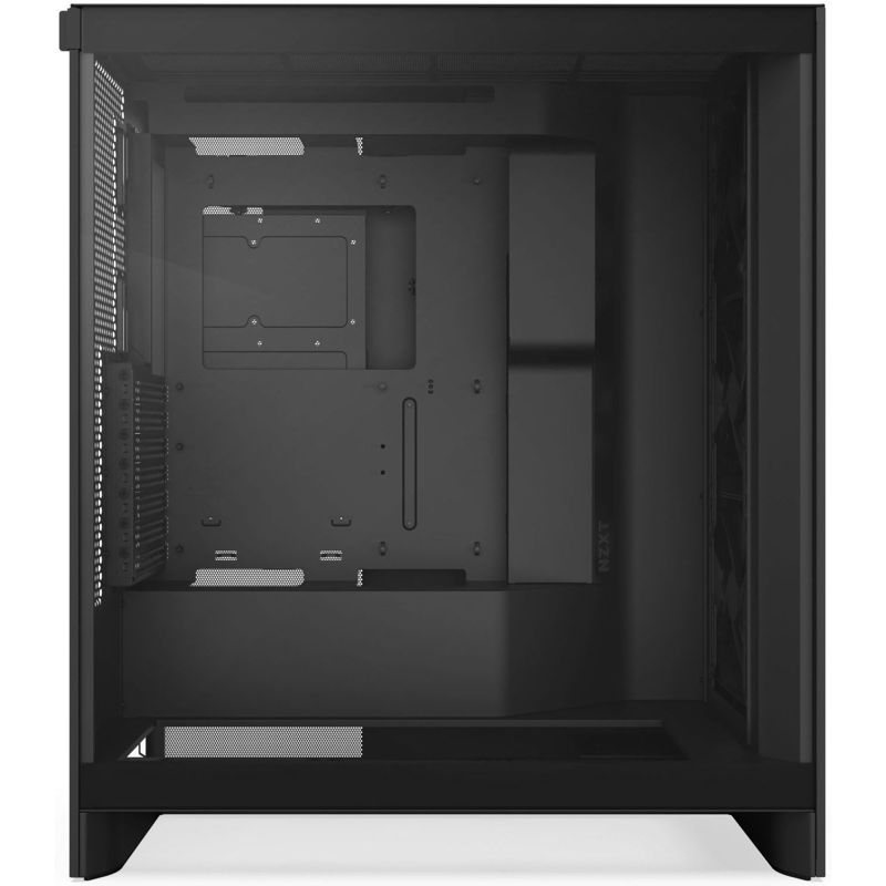 Корпус ПК без блока Case NZXT H7 Flow, Midi-Tower, TG, 3x120mm, 2xUSB-A 3.2 + 1xUSB-C 3.2, E-ATX, ATX, mATX, mITX Black, фото 4