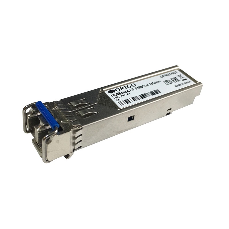 Трансивер Origo OFM314GT SFP 1000Base-LHX, одномодовый, Duplex LC, 1550 нм, до 50 км, фото 2
