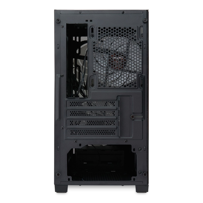 Корпус для ПК Hspd M321, Mini Tower, чёрный, под mATX, Mini-ITX, материал закалённое стекло, сталь, фото 5