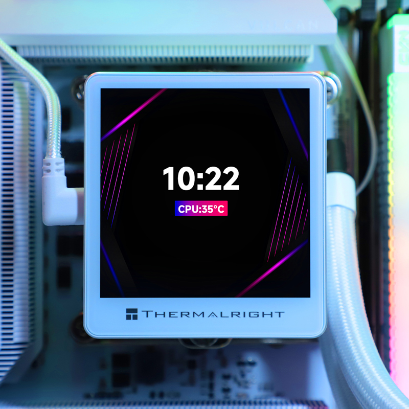 Система жидкостного охлаждения Thermalright Grand Vision 240, вентилятор 120 мм, шум 29.4 дБА, фото 9
