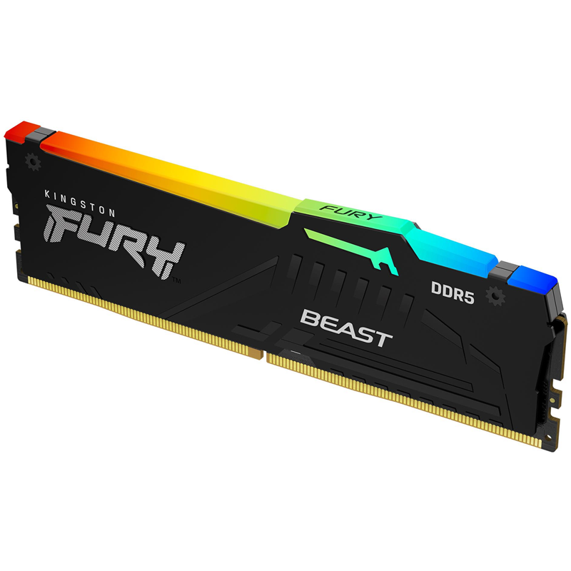 Оперативная память Kingston KF556C40BBA-8, 8 ГБ, DDR5, 5600 МГц, DIMM, PC5-44800, CL40, фото 2