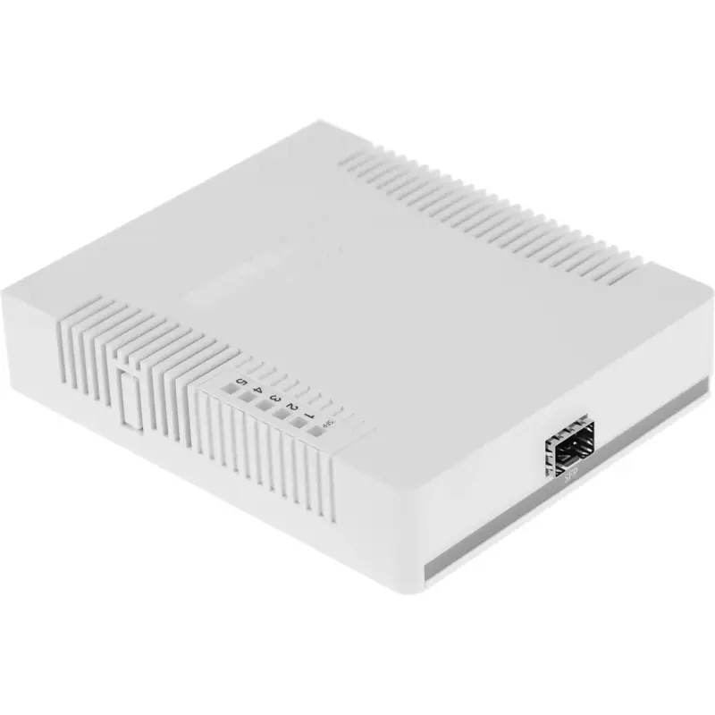 Коммутатор Mikrotik RB260GS (CSS106-5G-1S) смарт, 5 портов 1 Гбит/с, 1 SFP, SwOS, фото 4