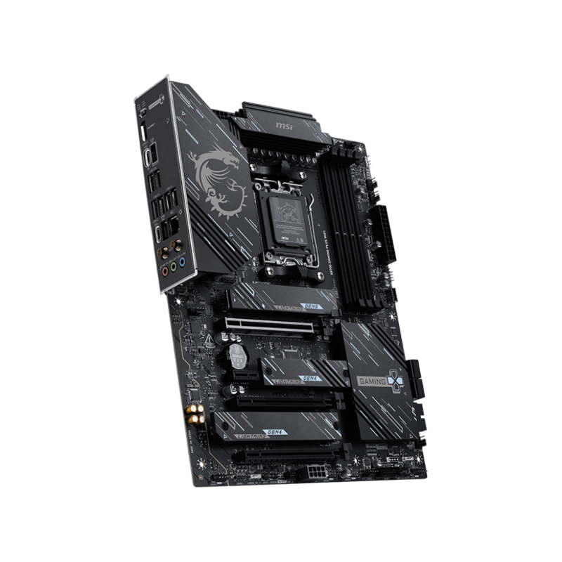 Материнская плата MSI X870E PLUS WIFI, AM5, AMD X870E, ATX, DDR5, фото 5