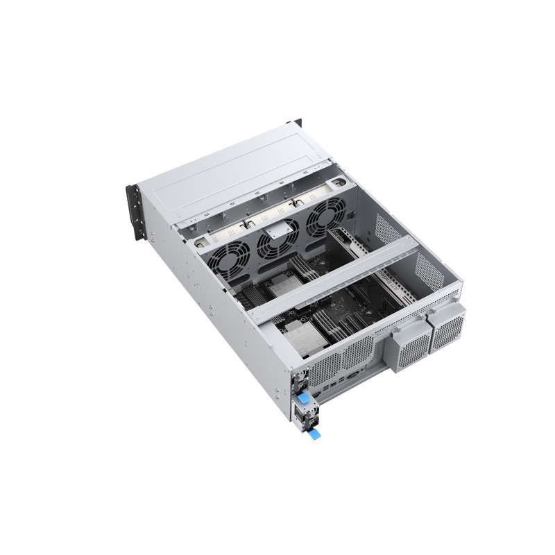 Корпус 4U YCC YRM-46508A0, E-ATX, 8 отсеков горячей замены, 11 слотов PCIe, 2 БП CRPS 2000 Вт, фото 6