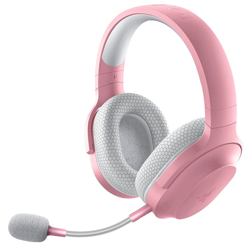 Гарнитура Razer Barracuda X 2022 Quartz Pink, радиоканал, Mini-jack, полноразмерные, розовый, фото 2