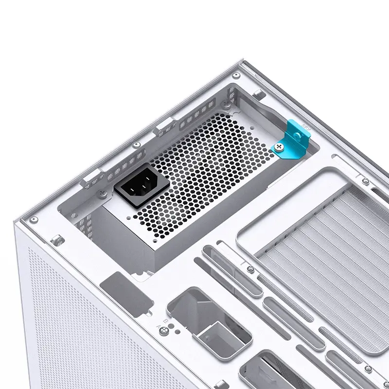 Корпус для ПК Jonsbo D32 PRO, Mini Tower, белый, под mATX, Mini-ITX, материал пластик, сталь, стекло, фото 14