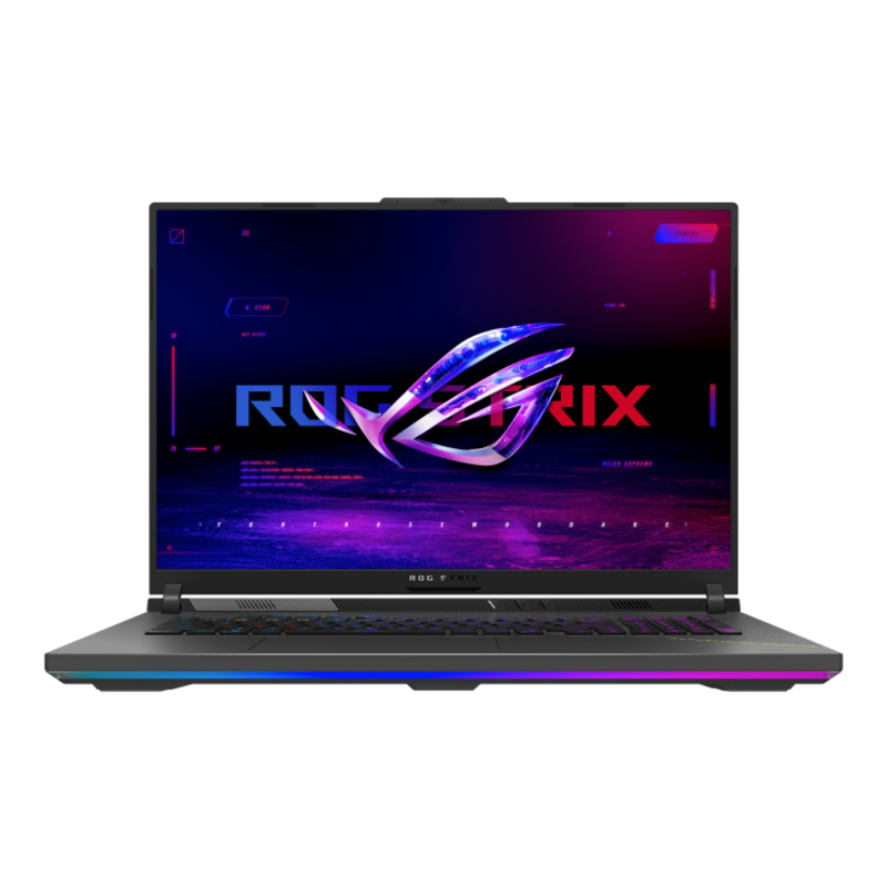 Ноутбук ASUS ROG Strix G18 G814PM-S8117 18"(1920x1200 IPS (матовый, 144Hz) )/AMD Ryzen 9 8940HX(2.4Ghz)/16384Mb/512PCISSDGb/noDVD/Ext:NVIDIA GeForce RTX 5060(8192Mb)/Cam/BT/WiFi/90WHr/war 1y/3kg/Volt Green/noOS, фото 2