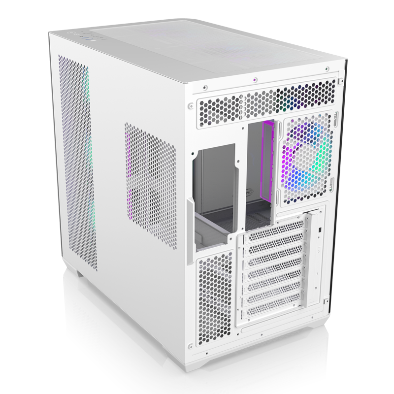 Корпус для ПК Raijintek ATREUS BT7, Midi Tower, белый, под ATX, E-ATX, Micro-ATX, Mini-ITX, подсветка ARGB, фото 3