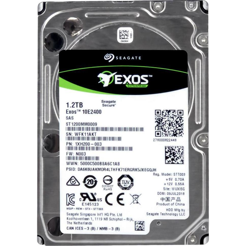 Жёсткий диск HDD Seagate SAS 1.2Tb 2.5" Enterprise Performance 10K 12Gb/s 128Mb (Seagate ST1200MM0009), фото 3