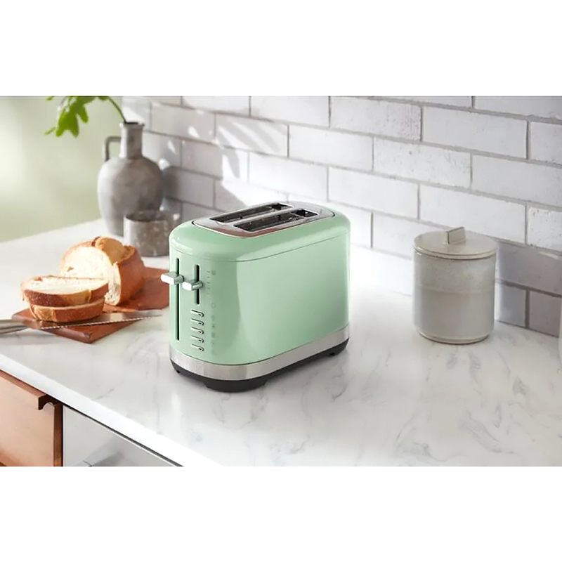 Тостер KitchenAid 5KMT2109EPT на 2 тоста, 900 Вт, 7 степеней обжаривания, фисташковый, фото 6