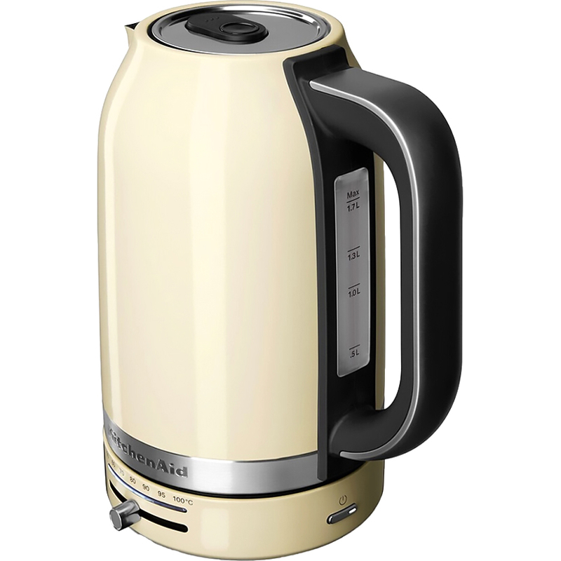 Электрочайник KitchenAid 5KEK1701EAC, 1,7 л, 2400 Вт, 7 режимов температуры, кремовый, фото 6