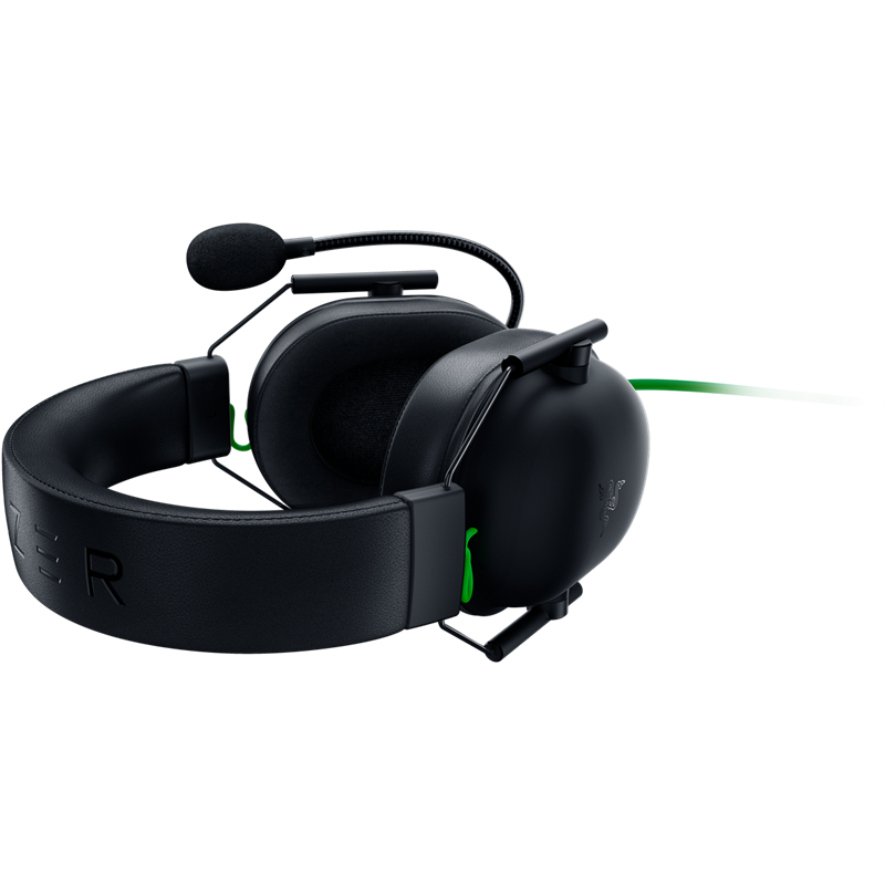 Гарнитура Razer BlackShark V2 X, проводное подключение, Mini-jack, накладные, чёрный, для геймеров, фото 4