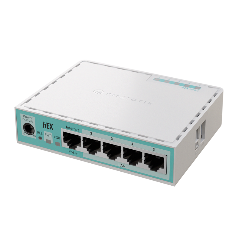 Маршрутизатор MikroTik hEX refresh E50UG, 5 портов 1 Гбит/с, USB, 512 МБ ОЗУ, фото 2