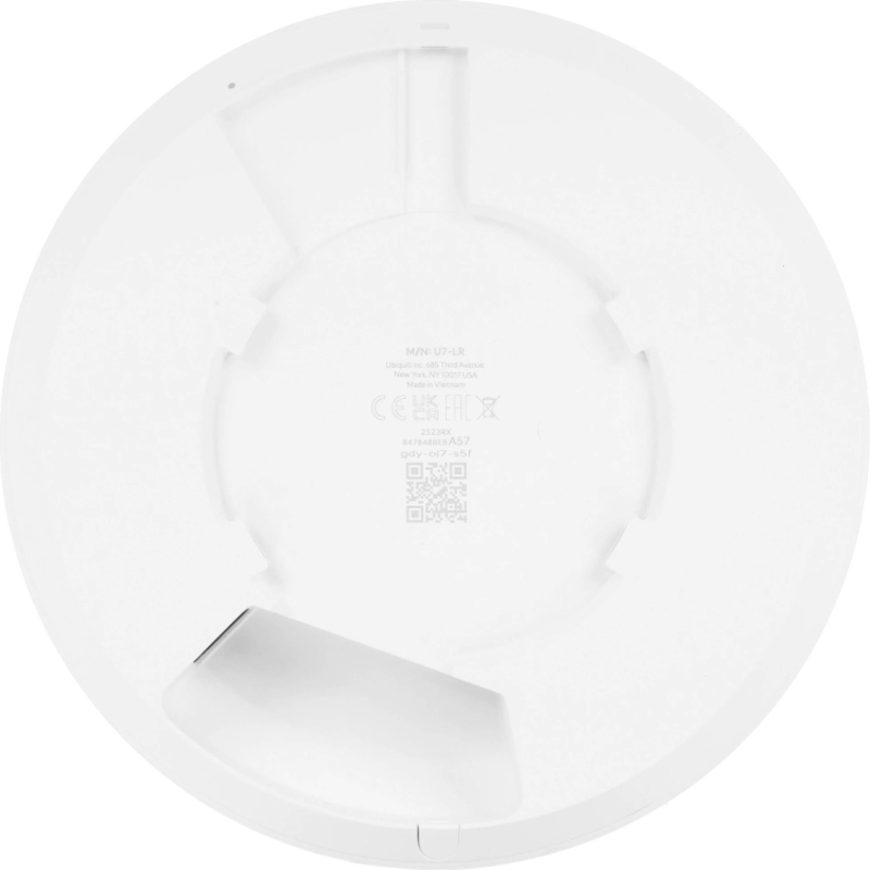 Точка доступа Ubiquiti U7-LR Wi-Fi 7, потолочная, питание PoE, фото 5