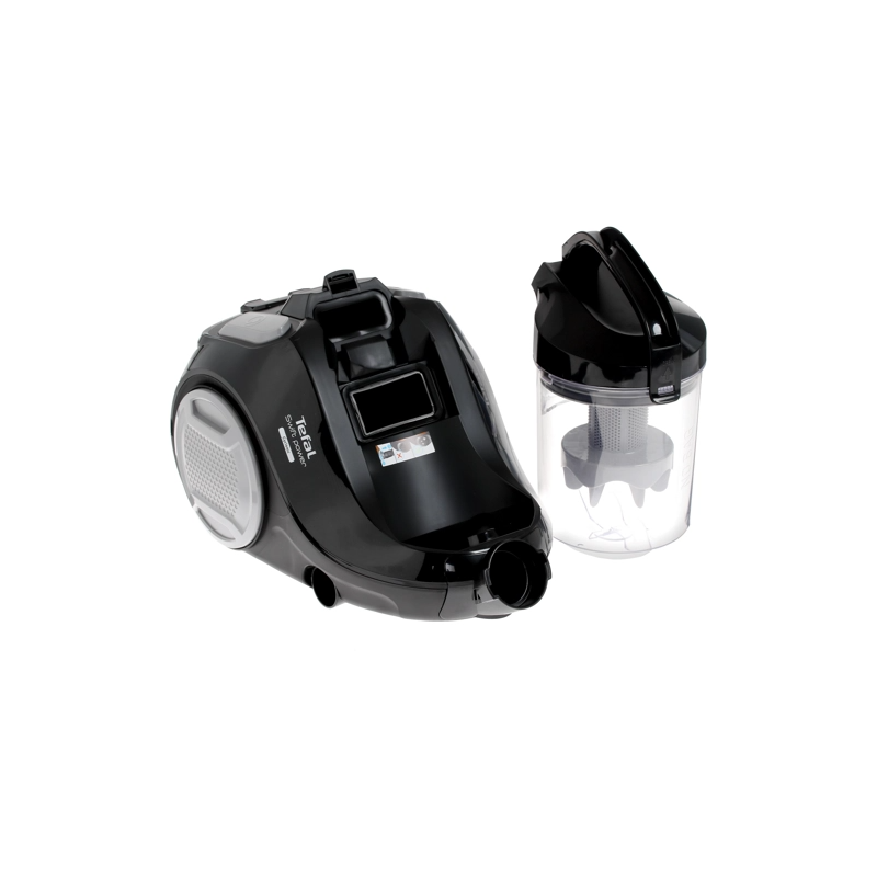Безмешковый пылесос Tefal/ Безмешковый пылесос Tefal, мощность 750 Вт, сухая уборка, объем контейнера 1.2 л, механическое управление, индикатор максимального уровня пыли, 4 насадки, уровень шума 77 дБ, цвет черный, фото 3
