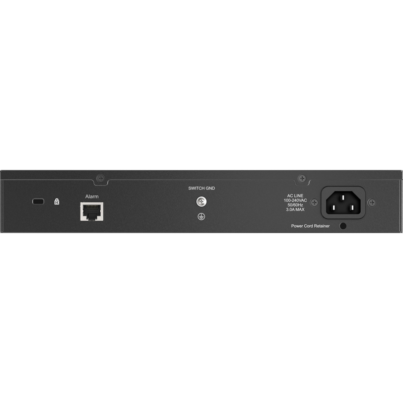 Коммутатор D-Link DSS-200G-10MPP смарт L2 для видеонаблюдения, 8 портов PoE 802.3bt, 2 SFP, 242 Вт, фото 4
