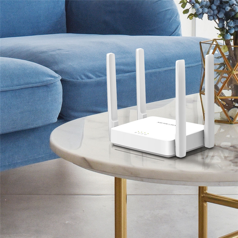 Wi-Fi роутер Mercusys AC1200 dual-Band Gb Wi-Fi router, Wi-Fi 5, 2 порта LAN, фото 4