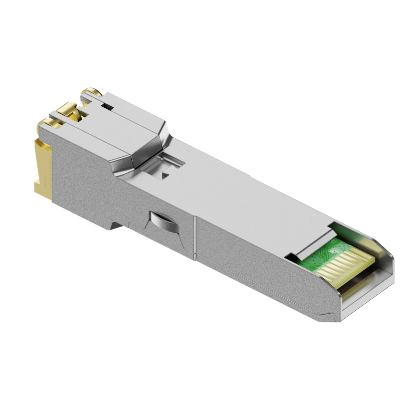 Трансивер FIBO FT-S10-RJ45 SFP+ 10 Гбит/с, медный, RJ-45, до 30 м по кабелю cat 5E, DDM, фото 3