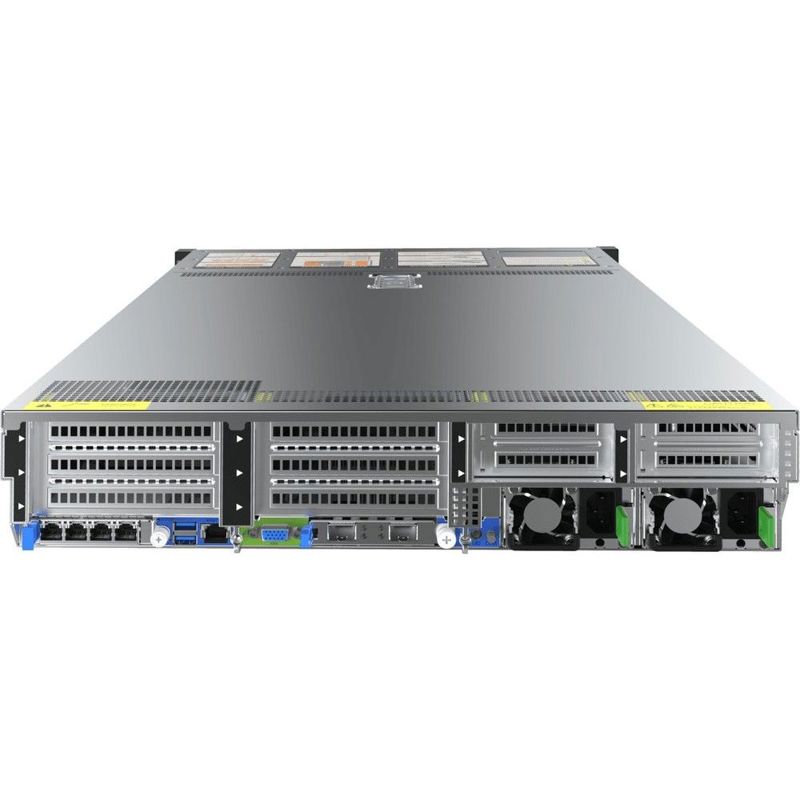Серверная платформа Gooxi SL201-D24R-NV-G4 2u 24bay server with NVME bp,based on rapid sapphire, cooler 350W 2xPCIe 5.0x16; 4xPCIe 4.0x8 2x 2.5" rear SAS (Gooxi 0.95.002.1001), фото 2