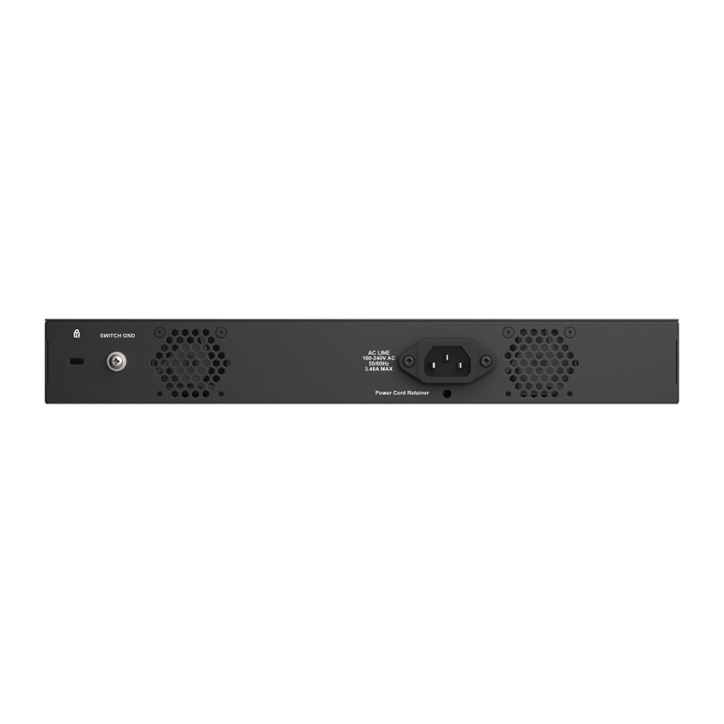 Коммутатор D-Link DMS-1250-10SP управляемый L2, 8 портов PoE 2,5 Гбит/с, 2 SFP+, 240 Вт, фото 4