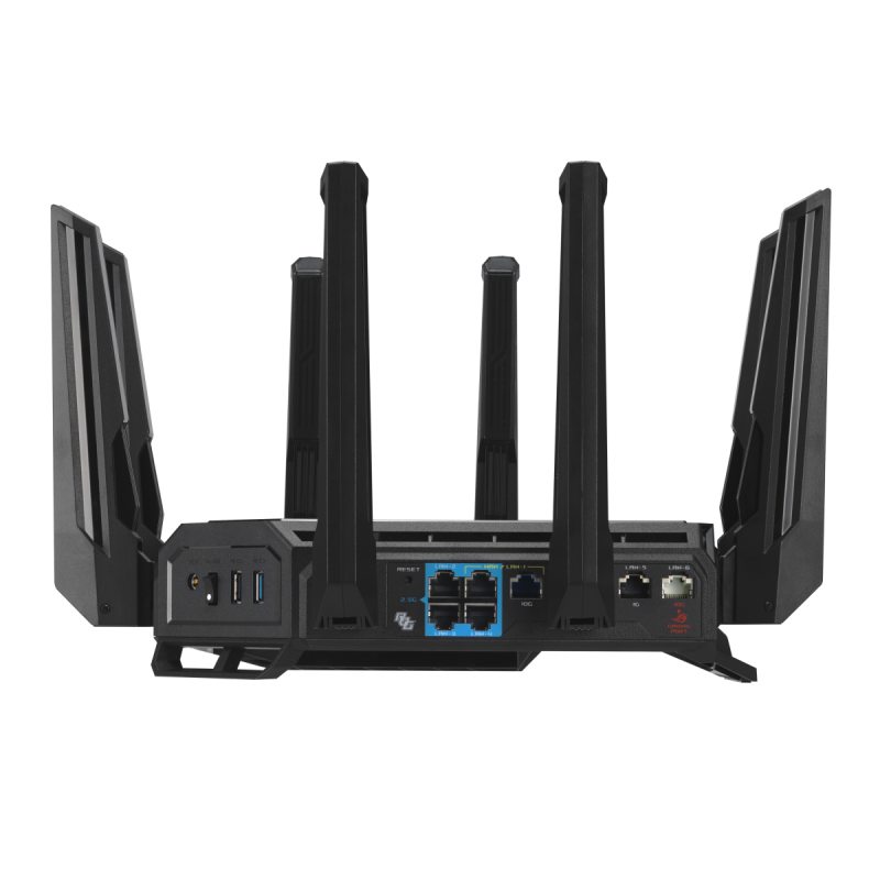 Wi-Fi роутер ASUS GT-BE19000, Wi-Fi 7, 5 портов LAN, фото 8