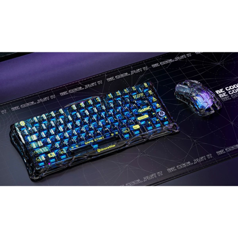 Игровая мышь/ Беспроводная игровая мышь Gravastar Mercury M2 Чёрный XTAL, фото 8