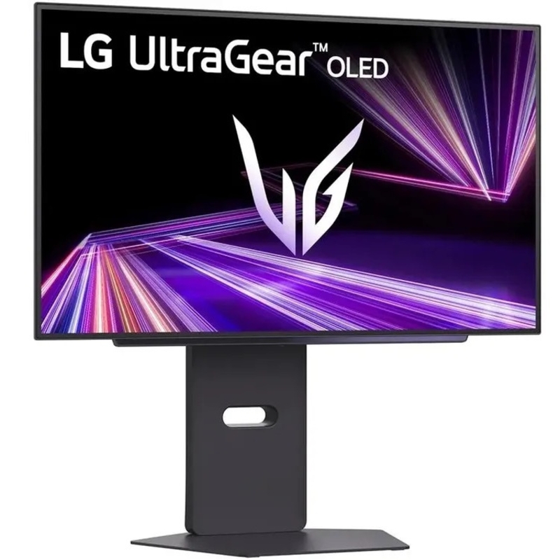 Монитор LG UltraGear 27GX700A-B, 26.5 дюйма, 2560x1440, 280 Гц, OLED, 335 кд/м², фиолетово-серый, фото 2