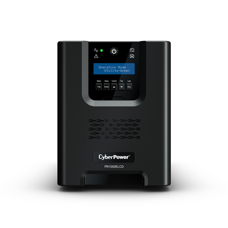 ИБП Cyberpower PR1000ELCD, 1000 ВА, 900 Вт, Line-Interactive, 8 розеток, IEC C13, фото 4