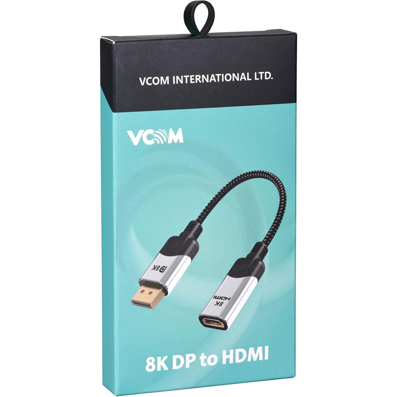 Адаптер Vcom CG6218M-0.15, DisplayPort (m), HDMI (f), 60 Гц, фото 8