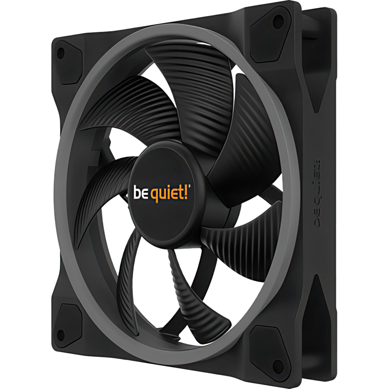Корпусной вентилятор be quiet! Cooler LIGHT WINGS, вентилятор 140 мм, 1500 об/мин, поток 56 CFM, шум 23.3 дБА, фото 8