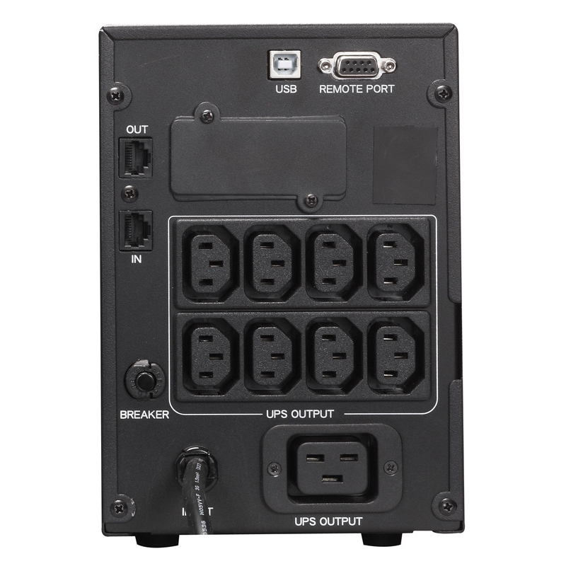 ИБП Powercom Smart King Pro+ SPT-2000 LCD, 1600 Вт, Line-Interactive, 9 розеток, IEC C13, фото 5