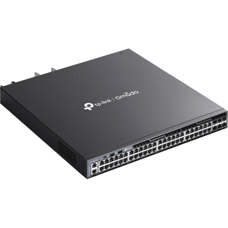 Коммутатор TP-Link Omada SG6654XHP управляемый L3, 48 портов PoE+ 1 Гбит/с, 6 SFP+ 10 Гбит/с, фото 4