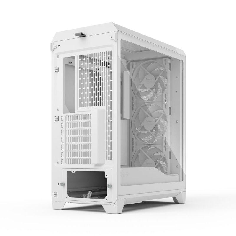 Корпус для ПК Fractal Design Meshify 3 TG Clear Tint, Midi Tower, белый, под ATX, E-ATX, mATX, Mini-ITX, фото 11