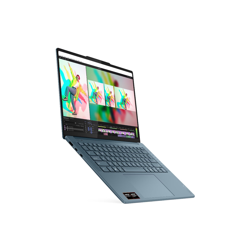 Ноутбук Lenovo Yoga Pro 7 14ASP10 83LX000RRK Tidal Teal, 14.5" 3K (2944x1840) 90Hz, AMD Ryzen AI 9 365, AMD Radeon 880M, 32GB LPDDR5x-8000MHz, 1 TB SSD PCIe GEN4, NO OS, КЛАВИАТУРА RU/US, гарантия 1 год, фото 10