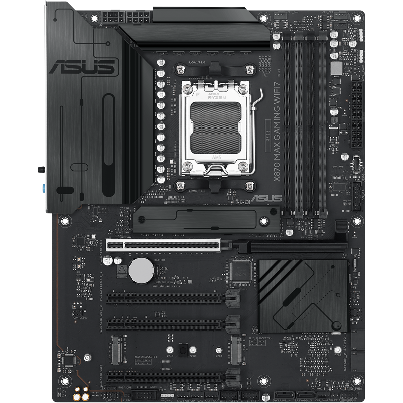 Материнская плата ASUS X870 MAX WIFI7, AM5, AMD X870, ATX, DDR5, фото 3
