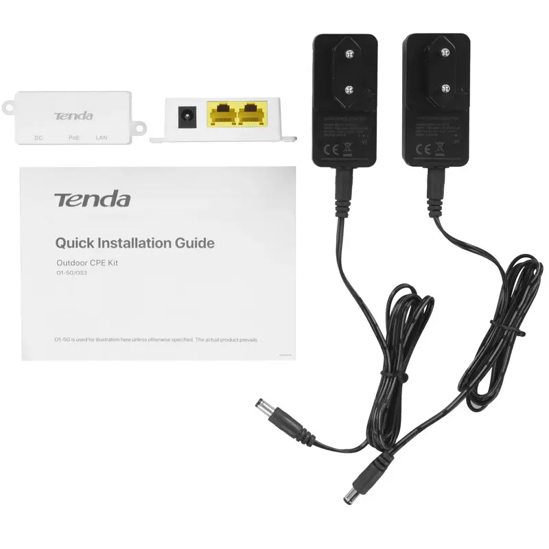 Точка доступа Tenda OS3 (2-pack) Наружная точка доступа (комплект 2 шт), 5 ГГц, до 867 Мбит/с, внешняя антенна 1x12dBi, IP65, PoE (Tenda OS3(2-pack)), фото 8