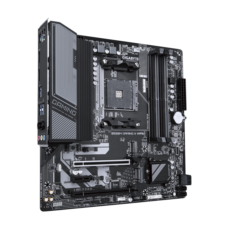 Материнская плата Gigabyte B550M X WIFI6, AM4, AMD B550, mATX, DDR4, фото 3