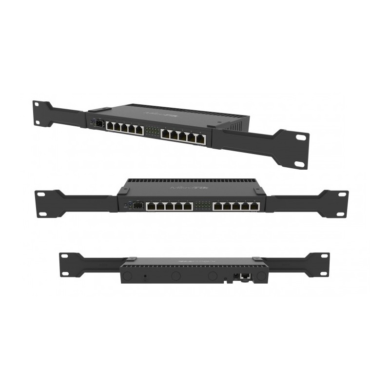 Маршрутизатор MikroTik RB4011iGS+RM, 10 портов 1 Гбит/с, SFP+ 10 Гбит/с, 4 ядра, ушки для стойки, фото 2