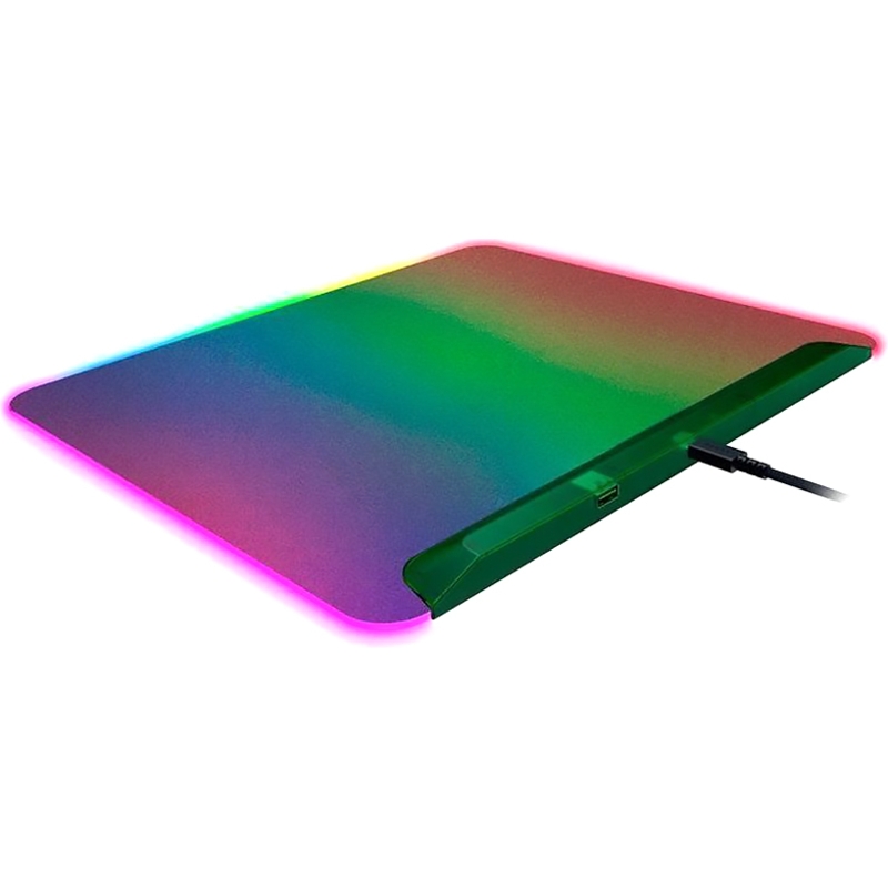 Коврик для мыши Razer Firefly V2 Pro - Phantom Green, размер L, пластик, фото 8