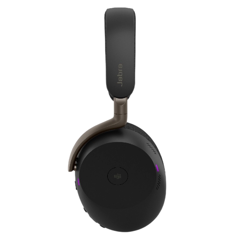 Гарнитура Jabra Evolve3 85 MS, Bluetooth 5.3, адаптер Link 390a USB-A, полноразмерная, без штанги, фото 4