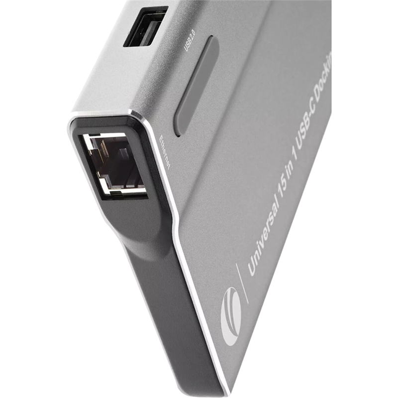 Адаптер Vcom TypeC → 3*USB3.0+2*USB2.0+ +RJ45+SD+TF+AUD+HDMI+DP+2*USB3.1 Data+PDCU4703, USB 3.1 Type-C (m), фото 7