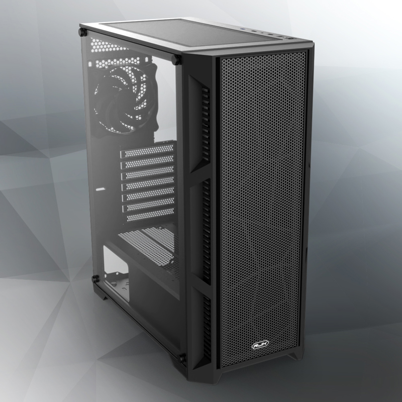 Корпус для ПК Raijintek ARCADIA III, Midi Tower, чёрный, под ATX, mATX, Mini-ITX, фото 2