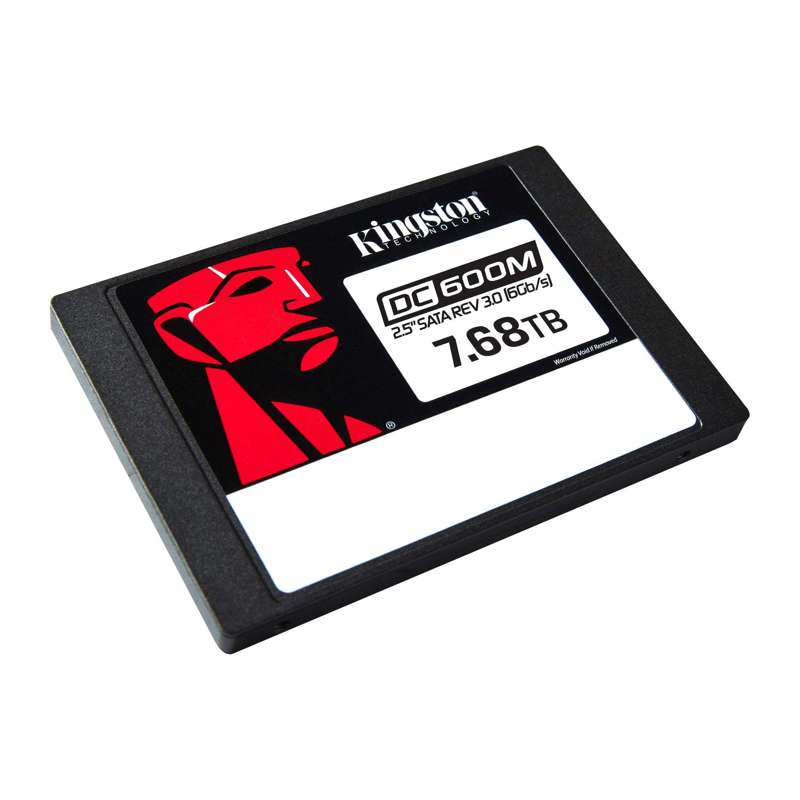 Твердотельный накопитель Kingston SSD DC600M, 7680GB, 2.5" 7mm, SATA3, 3D TLC, R/W 560/530MB/s, IOPs 94 000/34 000, TBW 14016, DWPD 1 (12 мес) (Kingston SEDC600M/7680G), фото 3