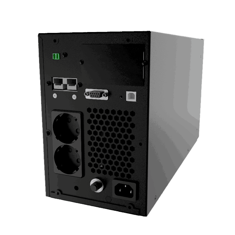 ИБП Импульс Online tower FF10201, 1000 ВА, 1000 Вт, 1Ph + N + PE, IEC C14, фото 2